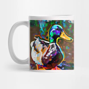 Mallard Duck Painting Mug